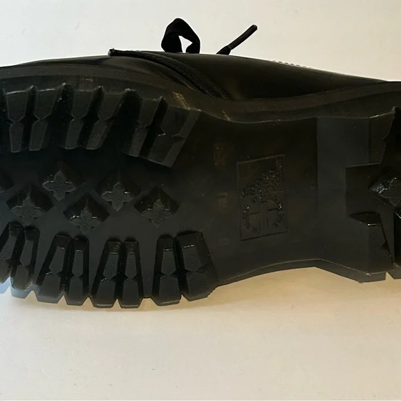 Dr. Martens Holly Black Platform Shoes Women’s 10 - Picture 6 of 7